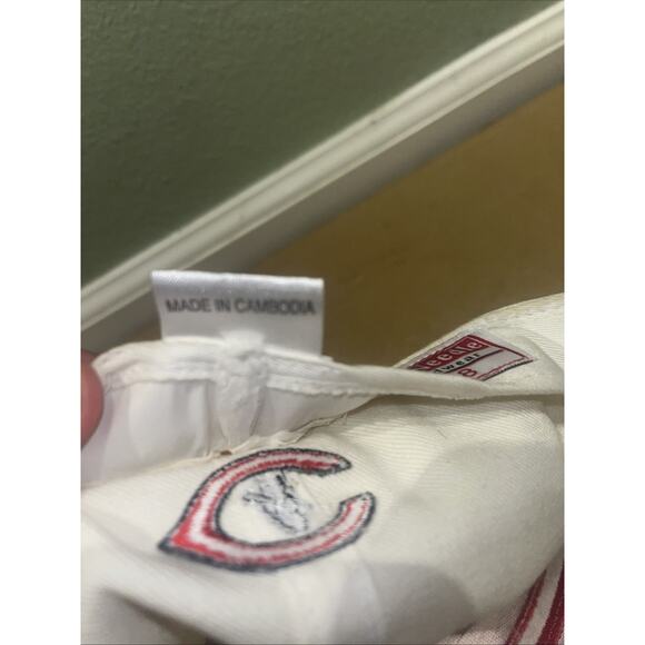 VTG Chicago Cubs American Needle Hat Fitted 7 1/2. Red And White Stripes. - Picture 5 of 7